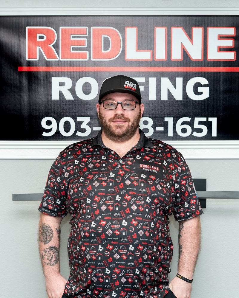 Chris Birch, Office Manager of Production at Redline Roofing