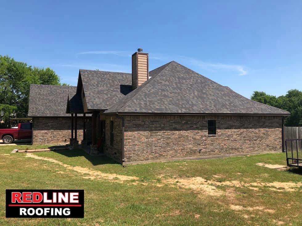 Roofing project completed near Tyler, TX