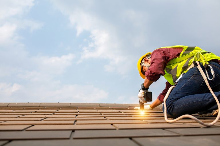 Roof replacement services by Redline Roofing
