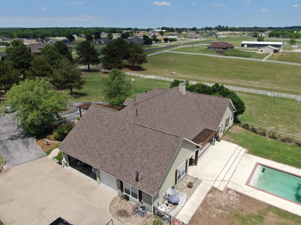 Quality roof installation near Longview, Texas