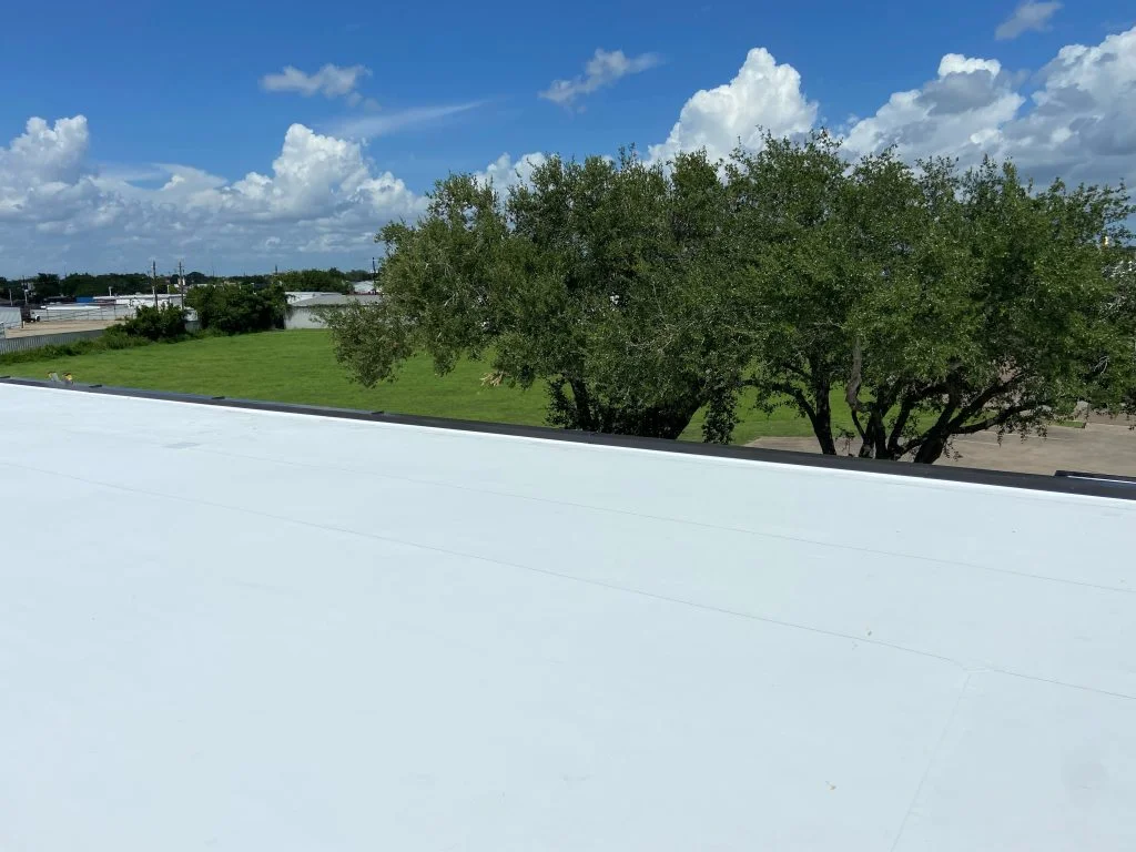 Roof installation by Redline Roofing
