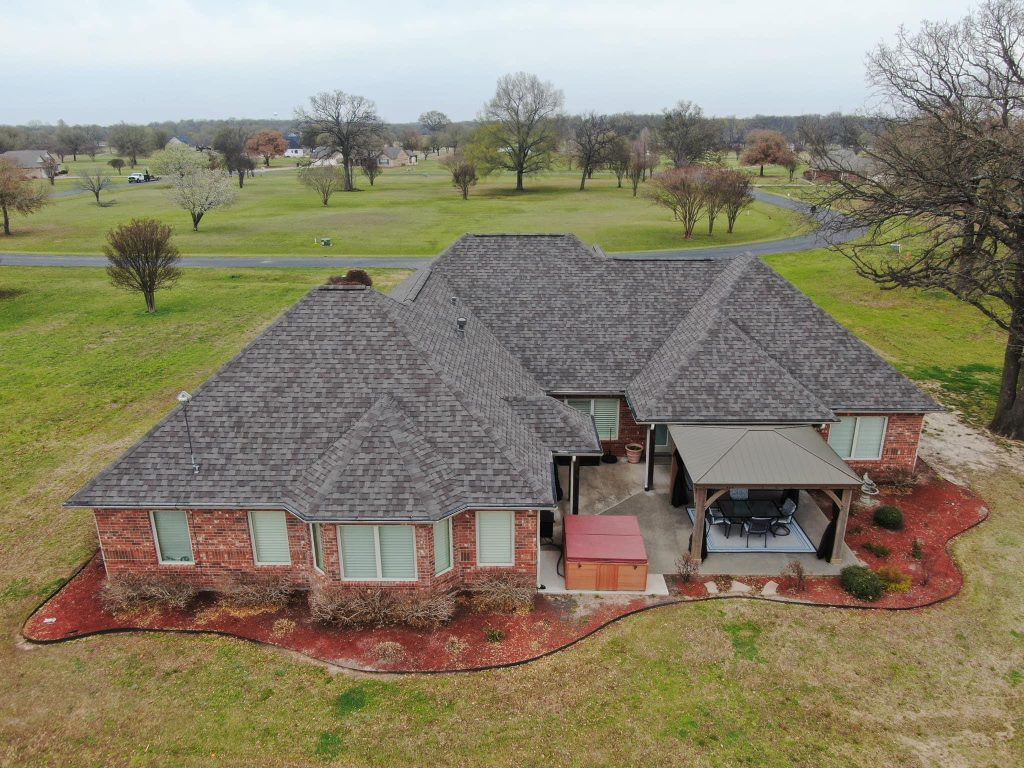 Roof installation by Redline Roofing