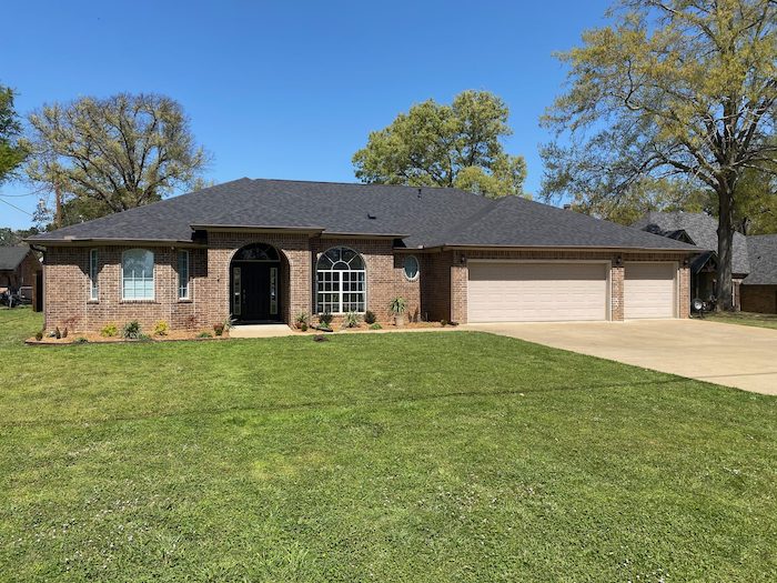 new home roof installed by Redline Roofing in Tyler, TX